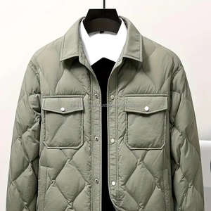 Nueva llegada Puffer Down Jacket Custom Winter Bubble Warm Jacket Venta al por mayor Plus Size Puffer Jacket para hombres - Product Image 1