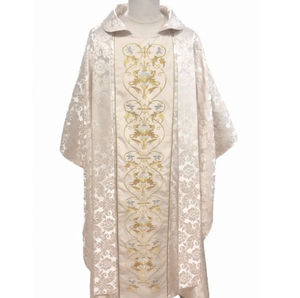 Prix d'usine 5 couleurs Chasuble gothique, Robe, Toge, Cape, Robe de Pasteur, Robe de Prêtre, Robe de Moine, Robe de Célébrant, Robe de Vicaire, Robe de Vicaire d'épiscopat, Robe de Clergé Doctorale Vintage - Product Image 1