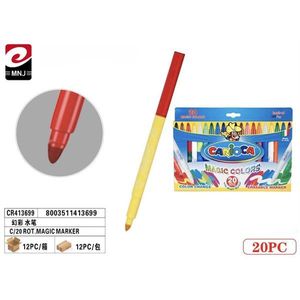 Carioca Magic Colors 20 Pennarelli Acquerellabili che Cambiano Colore, Materiali Artistici - Product Image 1