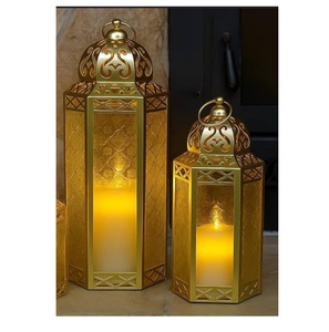 Handmade <b>Decorative</b> Metal Candle Lantern New Arrival Look <b>Moroccan</b> Design Metal Candle Lantern Supply By India - Product Image 1