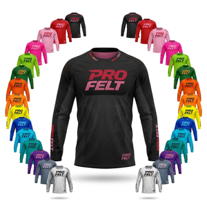 Maillot de sport à manches longues de qualité supérieure, respirant, à séchage rapide, pour motocross, cyclisme, course à pied, fitness, OEM ODM - Product Image 1