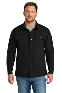 Men's <b>Winter</b> Softshell Shirt Jacket Windproof <b>Waterproof</b> Zipper Closure Stand Collar Workwear Outdoor Utility <b>Coat</b> - Product Image 6