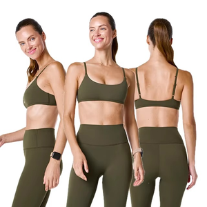 Conjuntos de Ropa Deportiva Ecológica para Mujer, Tallas XS-XL, Sujetador Deportivo Corto, Ropa de Yoga para Entrenamiento en el Gimnasio - Product Image 5