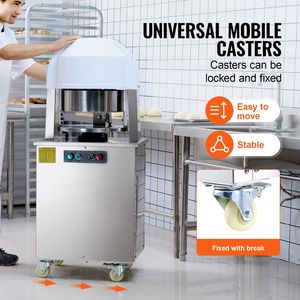 Macchina Automatica per Dividere l'Impasto da 20 Pezzi, Taglia/Pulisce Palline di Impasto da 60g/260g per Impasto Puro - Product Image 6