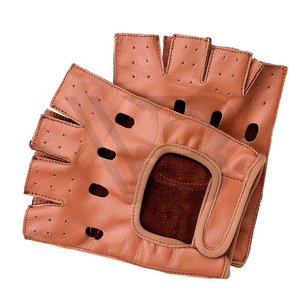 Mountain <b>Bike</b> Gloves Half <b>Finger</b> Leather Hand Grips Unisex Customized Design High Quality Cycling Gloves - Product Image 5
