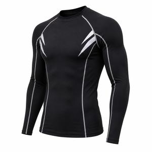 Camiseta Deportiva de Manga Corta para Hombre, Negra y Blanca, con Estampado por Sublimación, Secado Rápido, Poliéster, para Adultos - Product Image 2