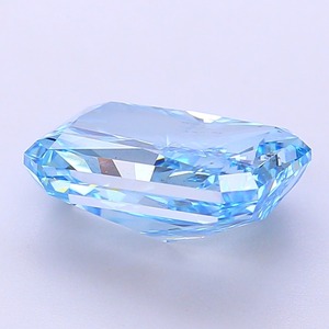 Diamant CVD YK1120 Taille Radiant Bleu Vif Fantaisie, Pureté SI2, Polissage Excellent, Pierre Précieuse de Luxe Certifiée, Disponible en Stock - Product Image 2
