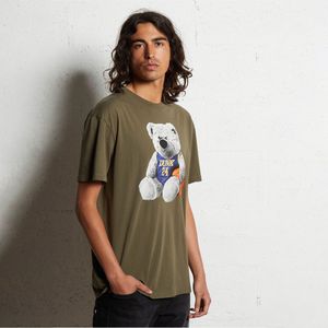 Trending Men's Graphic Digital Print Cotton T-shirt Short Sleeves Hip Hop Fashion <b>Tshirts</b> Loose Drop Shoulder Casual <b>Tshirts</b> - Product Image 1