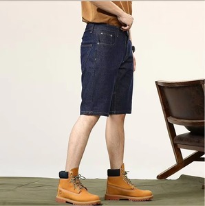 Shorts de Mezclilla Rectos Casuales de Verano, Diseño Personalizado, Alta Calidad, Ecológicos, 100% Algodón, Transpirables, con Botones y Bordados, OEM - Product Image 4