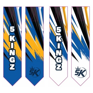 Etiquetas de Rugby 5Kingz, Diseño Azul, Amarillo y Negro, Cinta Deportiva Resistente, Ligera y Ecológica, Bajo MOQ, Precios Competitivos - Product Image 1