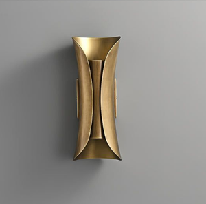 Lámpara de Pared Contemporánea de Hierro con Acabado Dorado para Sala de Estar, Tamaño Personalizable, Decoración del Hogar, Iluminación - Product Image 3