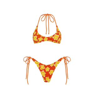 Beaded Bikini <b>Set</b> Women <b>Square</b> Neck 2-Piece Swimwear Hand Embroidery Sea Life Pattern Black Spandex/Polyester Women's Bikini <b>Set</b> - Product Image 2