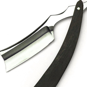 Professional Folding Shaving <b>Razor</b> Stainless Steel <b>Blade</b> Wooden Handle <b>Single</b> <b>Blade</b> Reusable Personal Grooming Tool barber use - Product Image 6