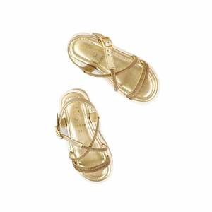 Sandales à talon doré pour filles KD9839 - Product Image 1