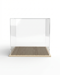Boîte de présentation en acrylique transparent poli sur mesure pour comptoir, étagère en plastique, rangement et protection anti-poussière - Product Image 4