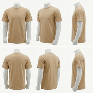 เสื้อยืดลำลองผู้ชายผ้านุ่มระบายอากาศได้ดีคอกลมแขนสั้นแฟชั่นสวมใส่ทุกวัน - Product Image 3