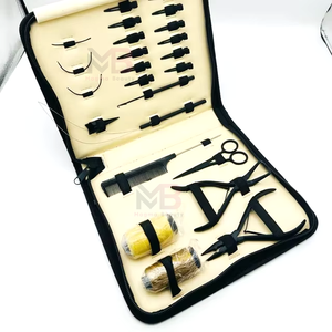 Kit d'outils professionnel multi-usages pour extensions capillaires : Démonte-perles et outil de pose, accessoires en acier inoxydable revêtu - Product Image 5