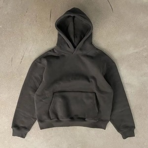 Sudadera con Capucha para Hombre, Cuello Redondo, Tejido de Poliéster/Algodón, Felpa, 280g, Manga Larga, Transpirable, Ecológica, Informal de Invierno - Product Image 5