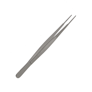 คีมหนีบกระดาษเยอราลด์ คุณภาพสูง ปากตรง ฟันหยัก ขนาด 18 ซม. ผลิตจากเหล็กกล้าไร้สนิมสำหรับผ่าตัด ใช้หนีบเนื้อเยื่อและทำแผล - Product Image 1