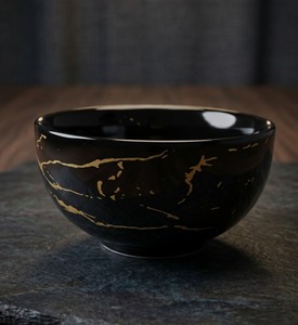 Wholesale Korean <b>Cereal</b> Rice <b>Bowls</b> Ceramic Luxury Design Eco-Friendly 300mm Diameter Japanese Restaurant Hotel Floral Food Grade - Product Image 6