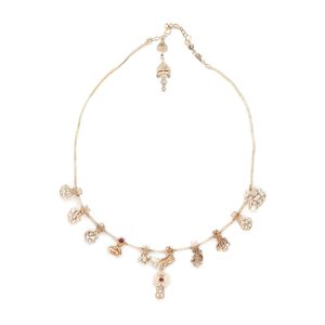 Bipasha Antique Designer Fine Jewelry Necklace Set - Product Image 2
