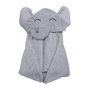 Serviette de bain à capuche personnalisée en molleton de coton doux à motif uni, super absorbante, pour nouveau-nés et tout-petits, poncho de bain - Product Image 2