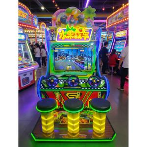 Jeu d'arcade de course de voitures Fruit Tank à monnayeur pour 2 joueurs, jeu interactif de divertissement pour centres commerciaux et zones de jeux - Product Image 3