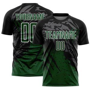 Maillot de football personnalisable pour garçons, nouveau style, sublimation intégrale, séchage rapide, respirant, uniforme d'entraînement pour équipe de football - Product Image 2