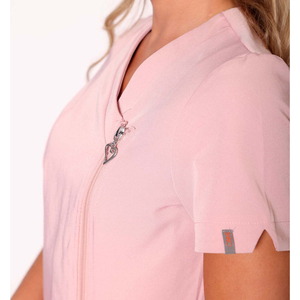 Uniforme de Trabajo Elástico con Logotipo Personalizado de Alta Calidad para Masajes Tailandeses, Salón de Belleza, Técnico, Unisex, Transpirable, de Algodón y Poliéster, Túnica de Spa - Product Image 6