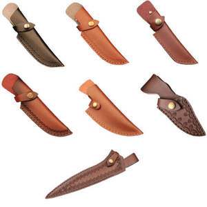 Porte-dés carré en cuir véritable marron, thème militaire, fait main, fermeture à bouton réglable, personnalisable OEM ODM, pour usage extérieur - Product Image 2
