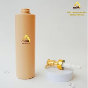 Botella cilíndrica de plástico personalizada HDPE de 800ml al por mayor, diseño para champú, acondicionador, bomba de espuma de ducha y Gel, plástico NBT - Product Image 4