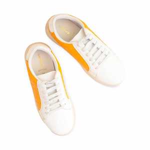Yellow Ladies Casual Sneaker AT7309 para Fitness Walking - Product Image 1