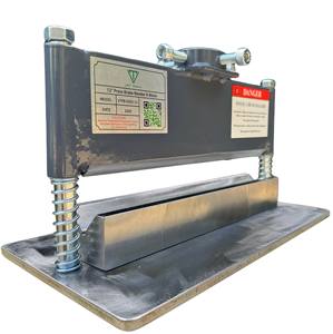 Ensemble d'outils de pliage de métal à fonction spéciale, presse plieuse de 12 tonnes et 20 tonnes, accessoire pour applications industrielles, fabriqué au Vietnam - Product Image 1