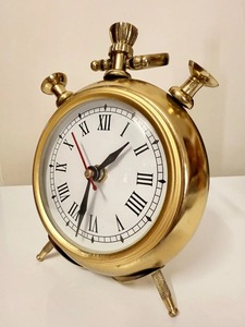 Reloj Decorativo de Escritorio para el Hogar, Sala de Estar, Dormitorio, Estudio, Reloj de Mesa Antiguo Tradicional Ornamental con Movimiento de Cuarzo y Funcionamiento Silencioso - Product Image 5