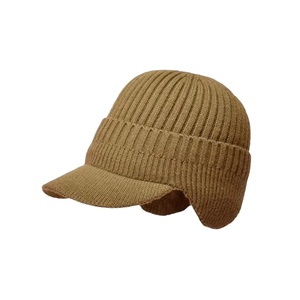 Gorro de Béisbol de Punto Grueso para Exteriores, Protector de Orejas para Invierno, Gorro Cortavientos con Visera de Pato para Escenas Casuales - Product Image 5