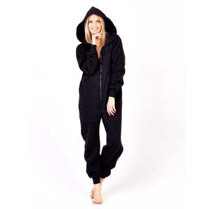 Pijama Enterizo Personalizado para Mujer, con Capucha, Transpirable, para Invierno y Otoño, con Logotipo Bordado en la Parte Delantera - Product Image 1