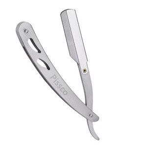 Rasoir à lame droite en acier inoxydable allemand pour barbier, lame de rasoir pour barbier - Product Image 2