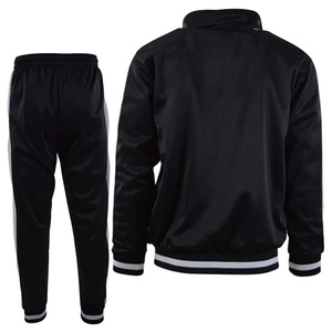 Custom Logo Winter Casual Printed Men <b>Polyester</b> <b>Tracksuit</b> Set Lightweight Breathable Quick Dry Jogger Suit Gym Workout - Product Image 2