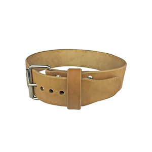 Rodillera de Cuero Personalizada con Logotipo, Transpirable, Ajustable, Ecológica, con Hebilla Antideslizante, Protección Profesional para Voleibol - Product Image 1