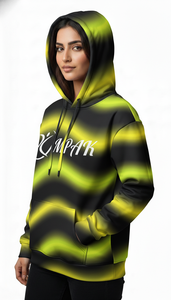 Sudadera Moderna de Invierno Extra Grande Unisex con Impresión por Sublimación de Alta Definición y Bordado Ecológico para Marcas de Ropa Urbana - Product Image 4