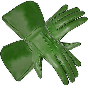 Gants en cuir de mouton véritable pour hommes, de haute qualité, à doigts entiers, compatibles avec les écrans tactiles, chauds, décontractés, à la mode, pour l'automne et l'hiver, unisexes - Product Image 5