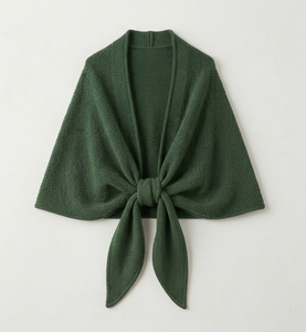 Fashionable Simple Knitted New Spring and Autumn Cross Knit Shawl Outside with Decorative Ins Vest - Product Image 3