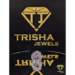 Anillo con cabeza de animal estilo hip hop con diamantes de moissanita VVS en plata de ley 925, joyería personalizada de Trisha Jewels - Product Image 2