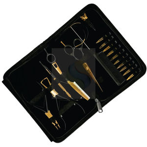 Professional Hair <b>Extension</b> <b>Micro</b> Ring Tool Kit – Premium Pliers, Loop & Pulling Needles with Hair Parting Comb - Product Image 4