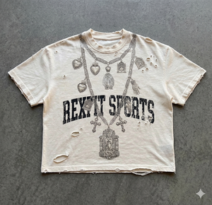 เสื้อยืดผู้ชายสไตล์ใหม่ลำลองลายกราฟิก เสื้อยืดผ้าฝ้ายพิมพ์ลายแฟชั่นสตรีทแวร์ ผู้ผลิตเสื้อผ้าสตรีทแวร์คุณภาพสูง - Product Image 1
