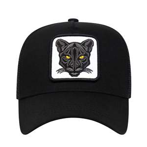 Gorras de Béisbol Snapback de 6 Paneles con Logotipo Frontal Personalizado OEM/ODM, Bordado 3D, 100% Poliéster, Malla Deportiva, Gorras Trucker con Hebilla Ajustable - Product Image 2