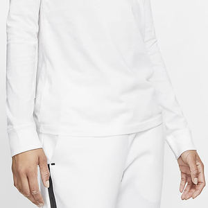 Camiseta Personalizada al por Mayor 2026 de Alta Calidad, 100% Algodón Peinado, Corte Ajustado, Manga Larga, Lisa, para Mujer - Product Image 5