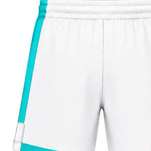 Pantalones Cortos de Rugby Color Turquesa Blanco, Cintura Elástica con Cordón, Uniforme de Equipo Personalizado, Ropa Deportiva Transpirable para Entrenamiento y Alto Rendimiento - Product Image 4