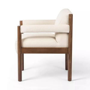Chaise de salle à manger en bois massif, chaise en bois artisanale élégante, confort ergonomique, durable, écologique, design moderne pour hôtels, centres commerciaux - Product Image 6