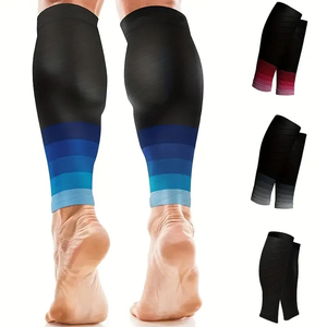 Unisex <b>Compression</b> Calf Sleeves, Leg <b>Socks</b> For Running & Outdoor Sports Best Quality Fitness Safety Wear BY AMAZING INDUSTRIES - Product Image 1